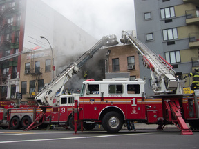 Fire on the Bowery
